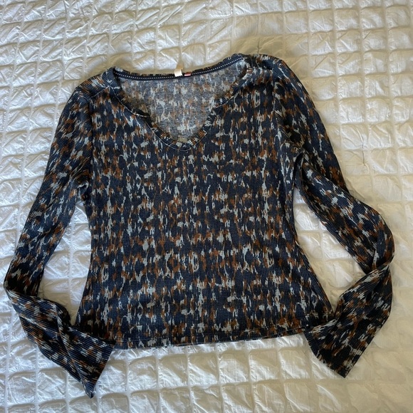 Anthropologie Pilcro waffle knit top - Picture 5 of 11